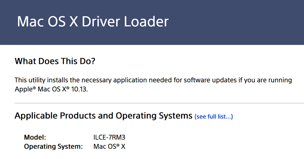 driver development for mac